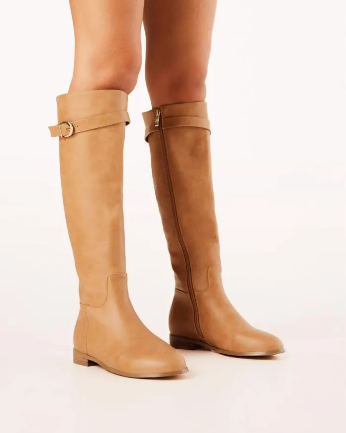 Boots Billini Knee High Boots KAISON CAMEL CASUAL