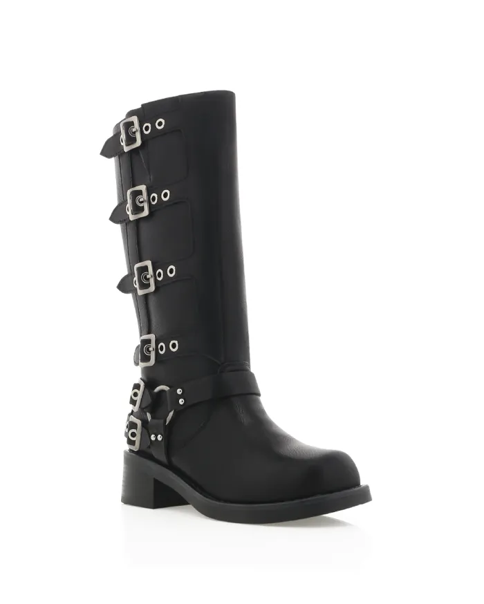 Boots Billini Knee High Boots OSHEA CURVE BLACK