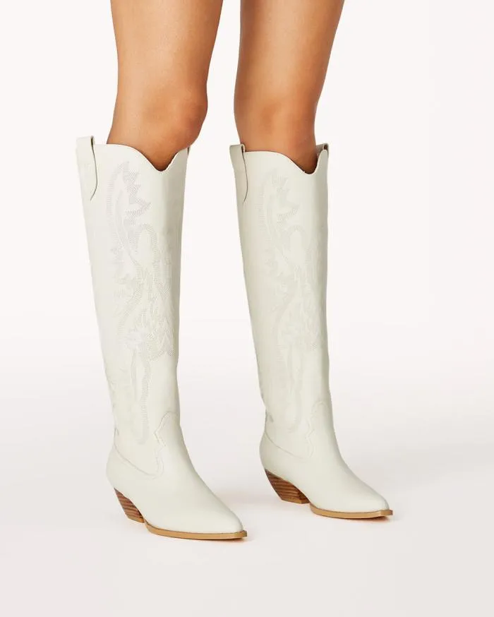 Boots Billini Knee High Boots WILDEN IVORYNATURAL