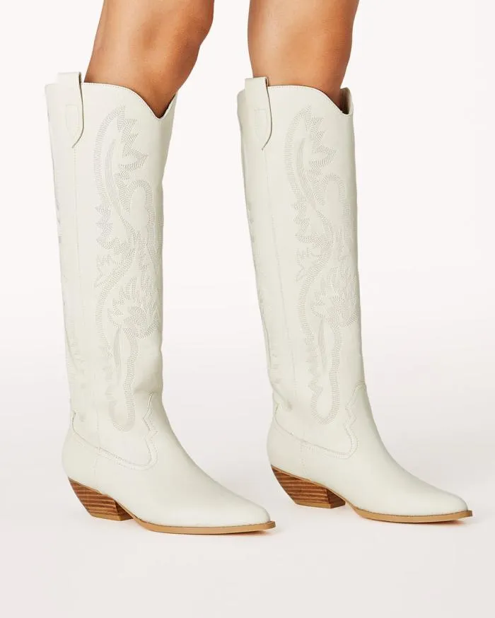 Boots Billini Knee High Boots WILDEN IVORYNATURAL