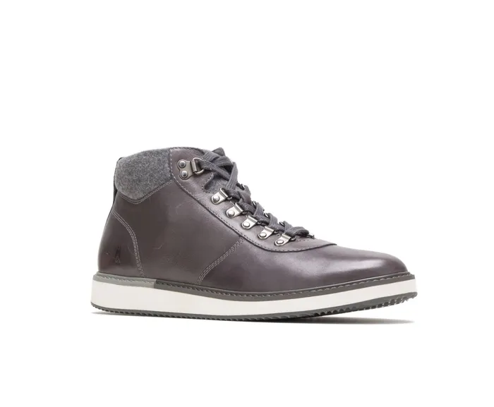 Boots Heath Hiker Boot Dark Grey Leather Hush Puppies Men Boots Heath Hiker Boot Dark Grey Leather Hush Puppies Men
