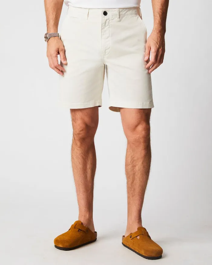 Bottoms Men Billy Reid Chino Short Eggshell