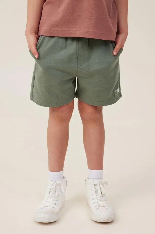 Boys 214 Shorts Cotton On Henry Slouch Short Swag Green Core