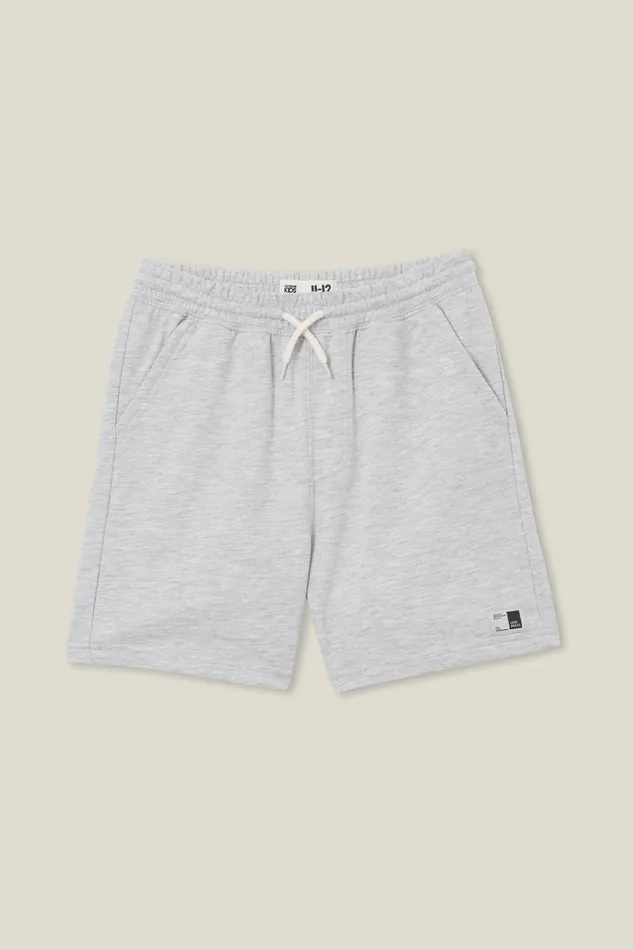 Boys 214 Shorts Cotton On Hudson Slouch Short Fog Grey Marle Core