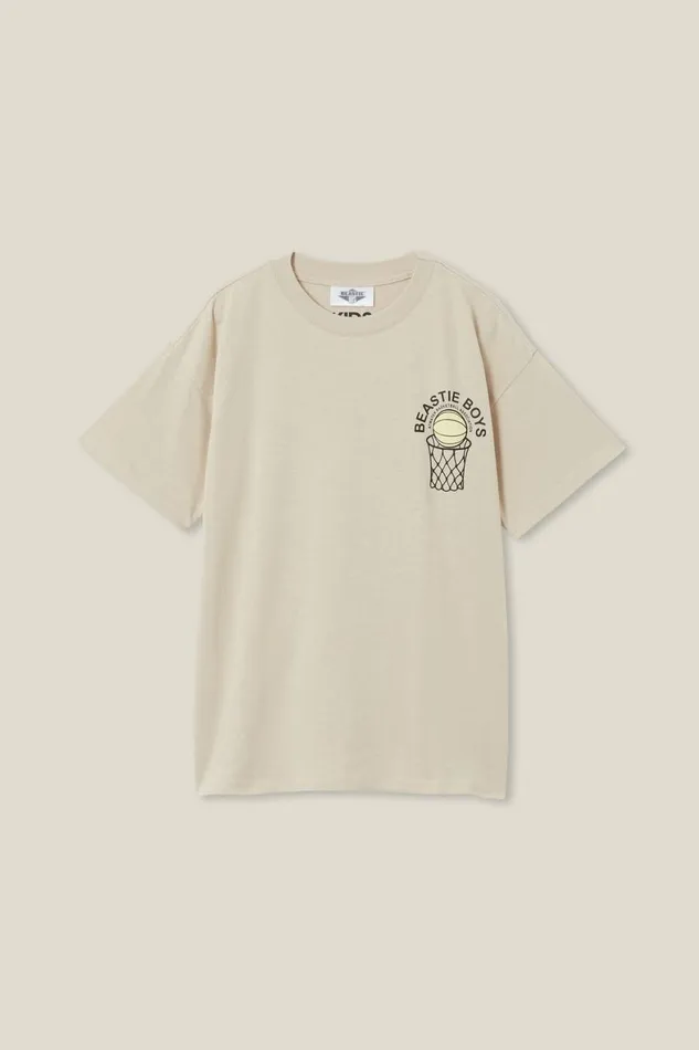 Boys 214 Tops and TShirts Cotton On License Quinn Short Sleeve Tee Lcn Bra Rainy Daybeastie Boys Basketball