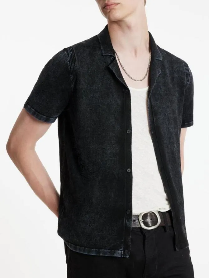 CARTER SHIRT Wood Brown Clothing John Varvatos Shirts
