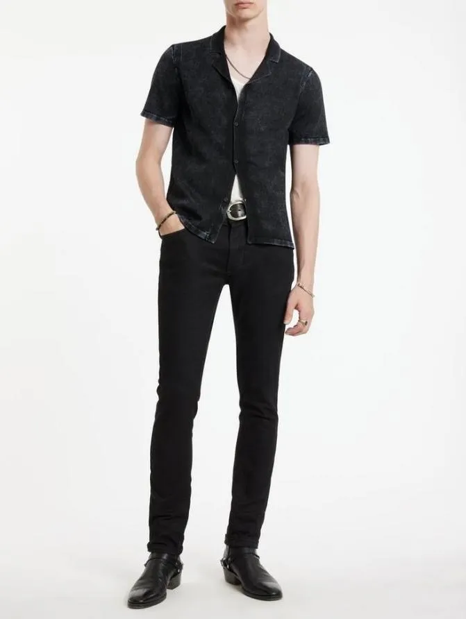 CARTER SHIRT Wood Brown Clothing John Varvatos Shirts