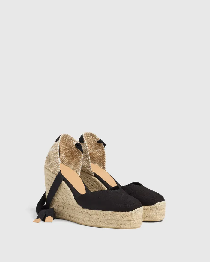 Castaer Chiara8ed001 Negro Women Wedges