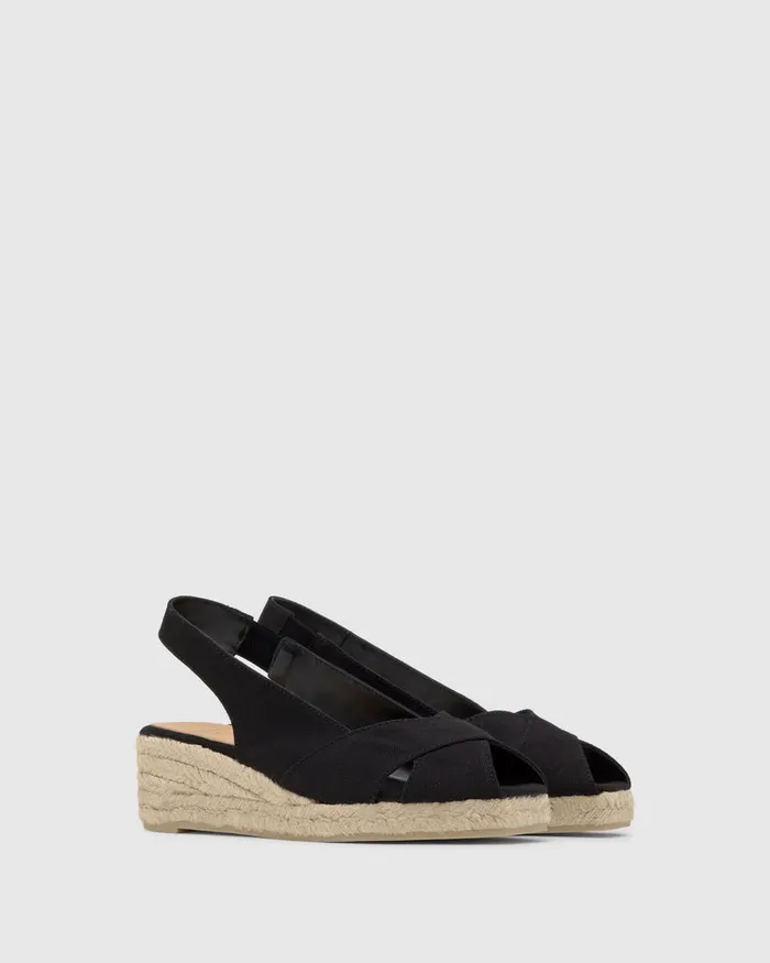 Castaer Diana3001 Negro Women Wedges