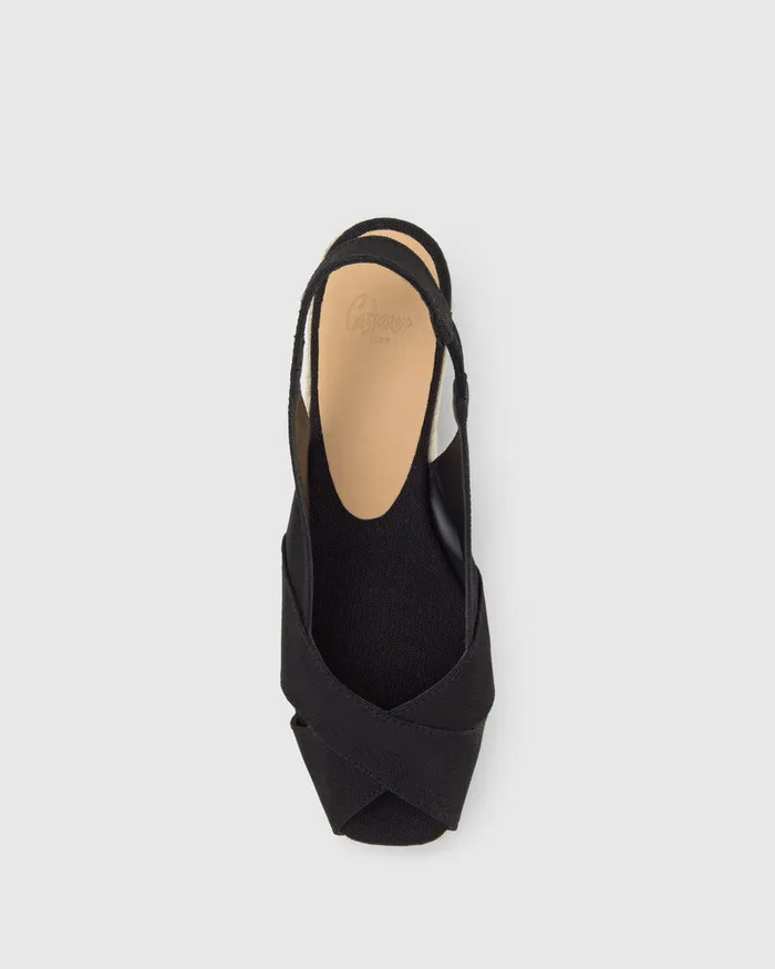 Castaer Diana3001 Negro Women Wedges
