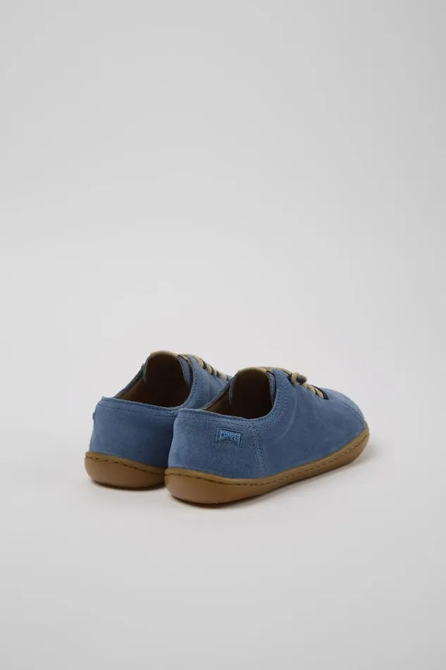 Casual Shoes Kids Camper Peu Blue Nubuck Kids039 Shoe
