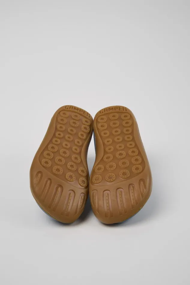 Casual Shoes Kids Camper Peu Blue Nubuck Kids039 Shoe