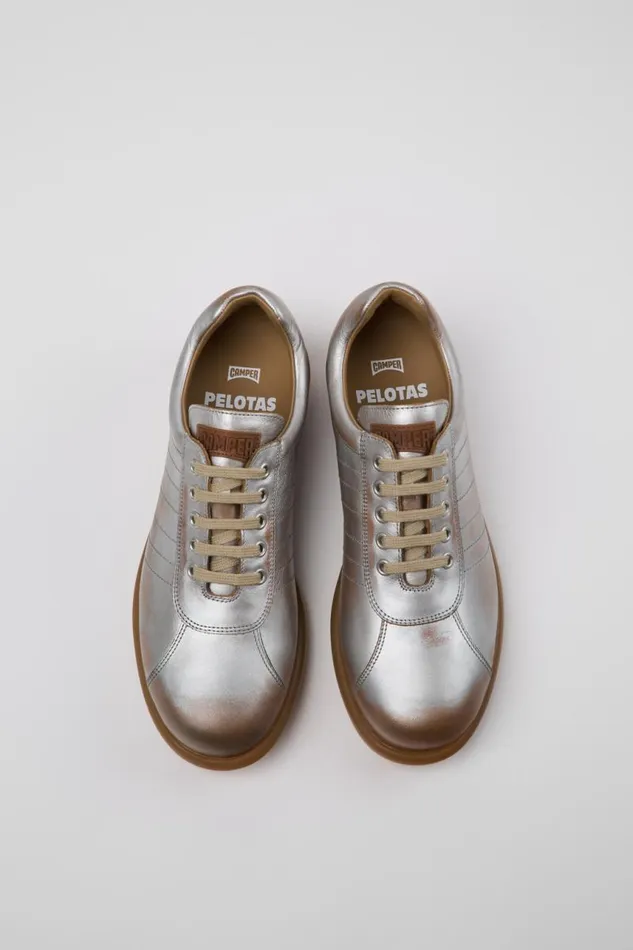 Casual Shoes Men Camper Pelotas Multicolor Leather Shoe