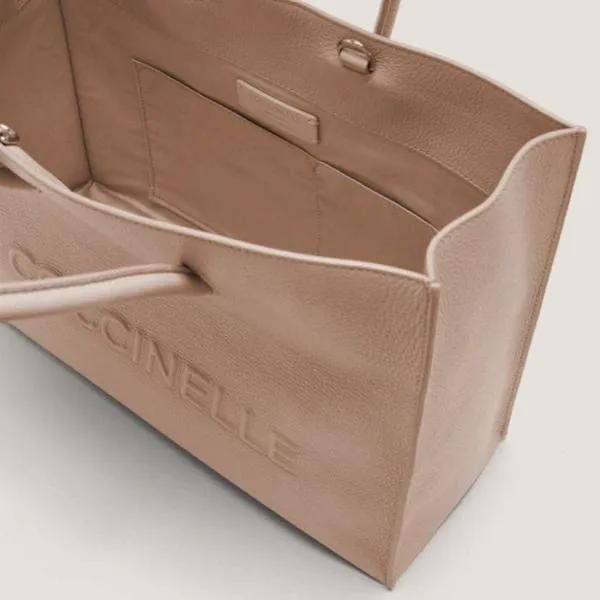 Coccinelle Myrtha Maxi Logo Medium Rosette Women Coccinelle Top Handle Bag Coccinelle Myrtha Maxi Logo Medium Rosette Women Coccinelle Top Handle Bag