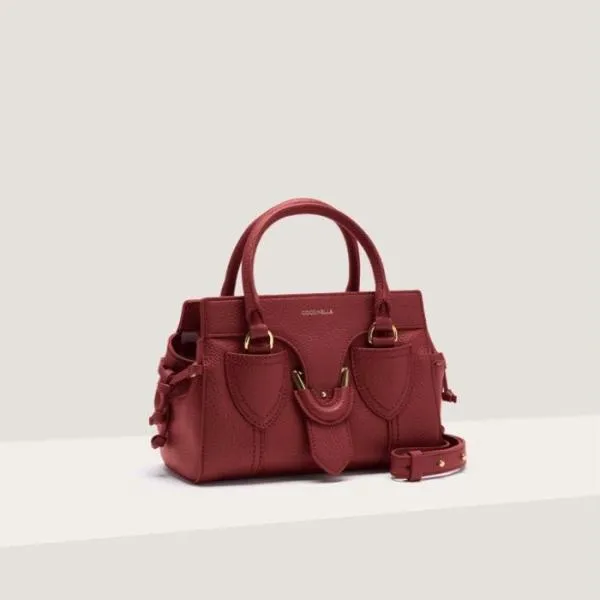 Coccinelle York Small Brandy Women Coccinelle Top Handle Bag Coccinelle York Small Brandy Women Coccinelle Top Handle Bag