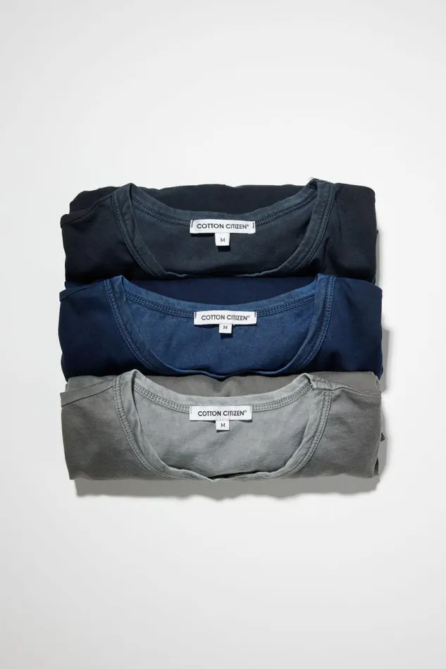 COTTON CITIZEN TEES Classic Crewneck Tee 3Pack City Pack 8211 Men