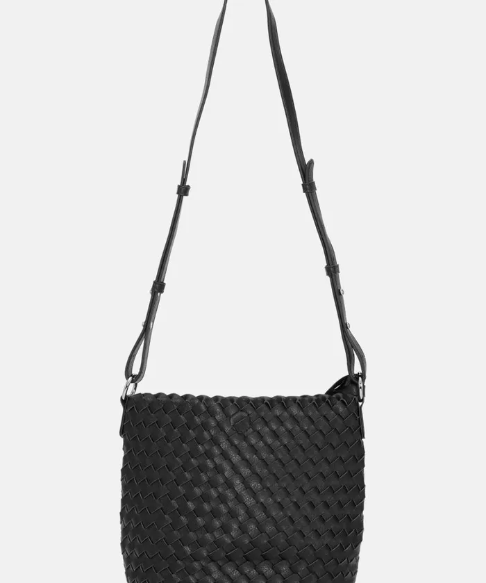 Crossbody Bag 8211 Black Gun Metal Accessories Ilse Jacobsen Bags Crossbody Bag 8211 Black Gun Metal Accessories Ilse Jacobsen Bags