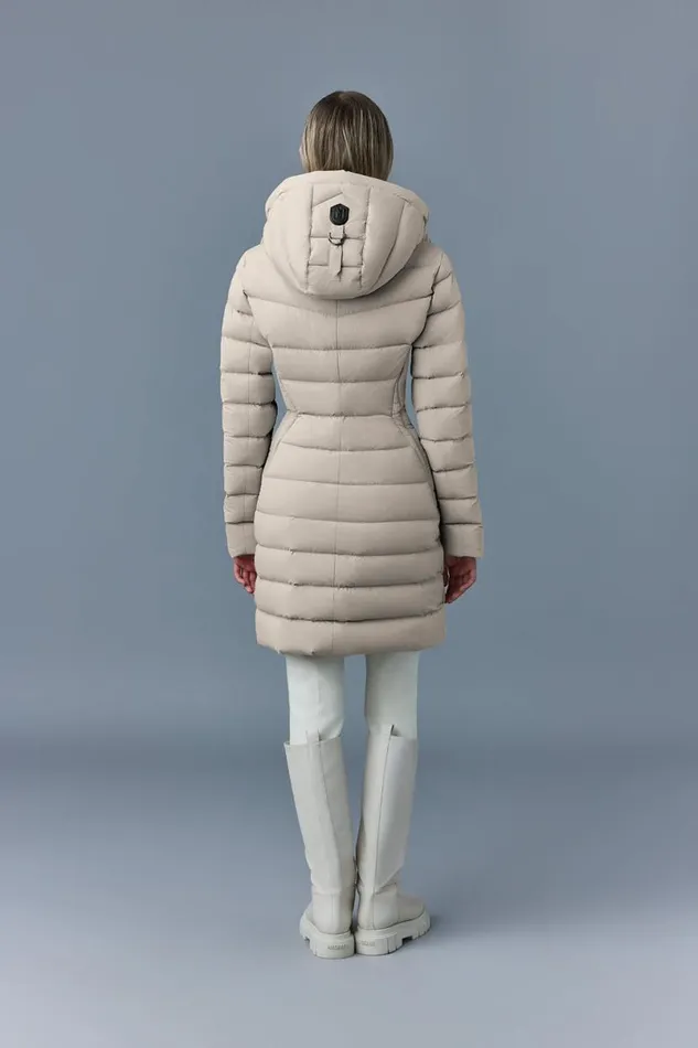 Downs and Jackets Women Mackage FARREN Agile360 Down Coat With Removable Hood Trench