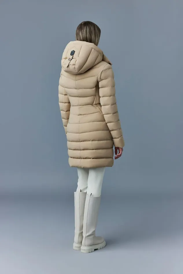 Downs and Jackets Women Mackage FARREN Agile360 Down Coat With Removable Hood Trench