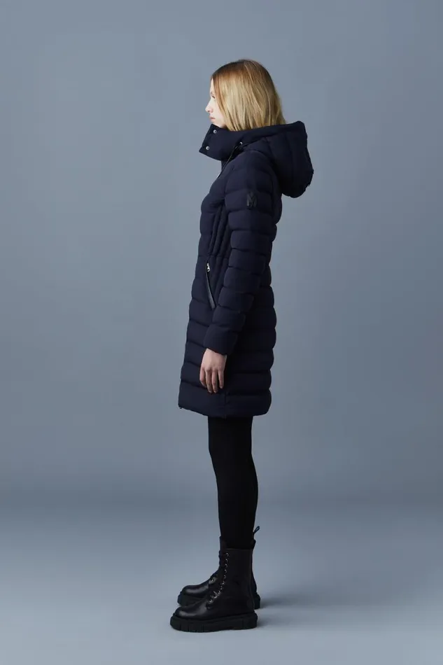 Downs and Jackets Women Mackage FARREN Agile360 Down Coat With Removable Hood Trench