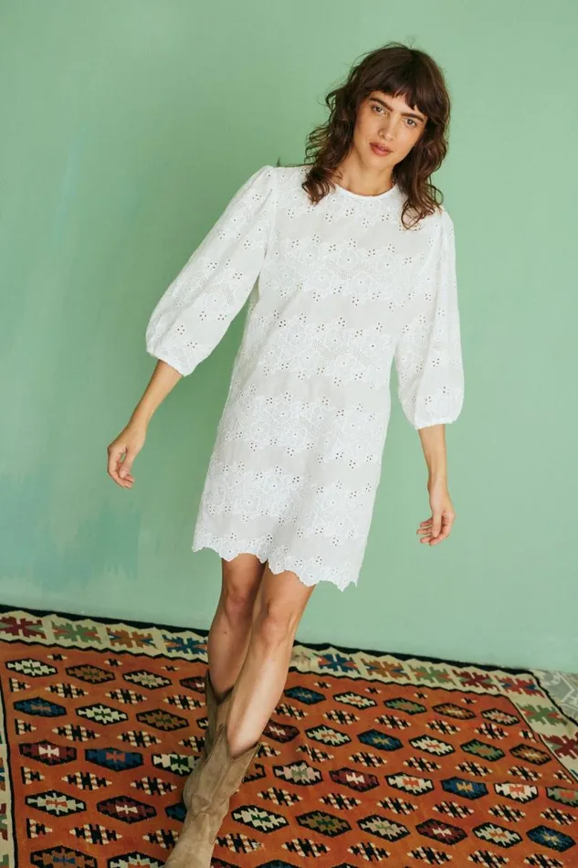 Dresses Shop Natalie Martin LISA DRESS Geranium Milk