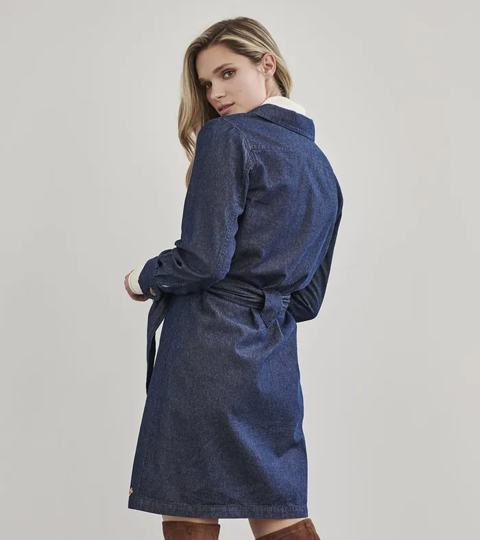 Dresses Women Hatley Denim Shirt Dress 8211 Dark Wash