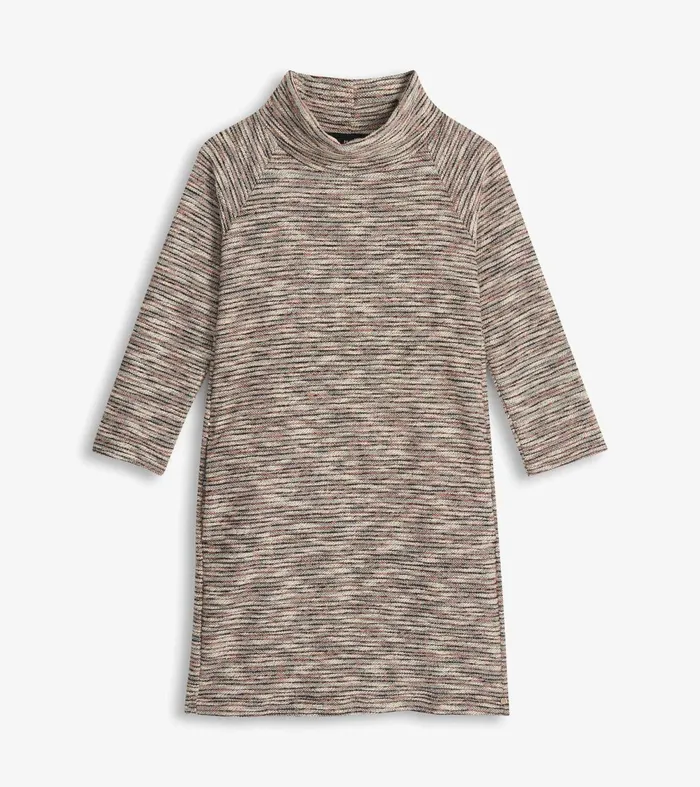 Dresses Women Hatley Draped Collar Dress 8211 Heather Grey