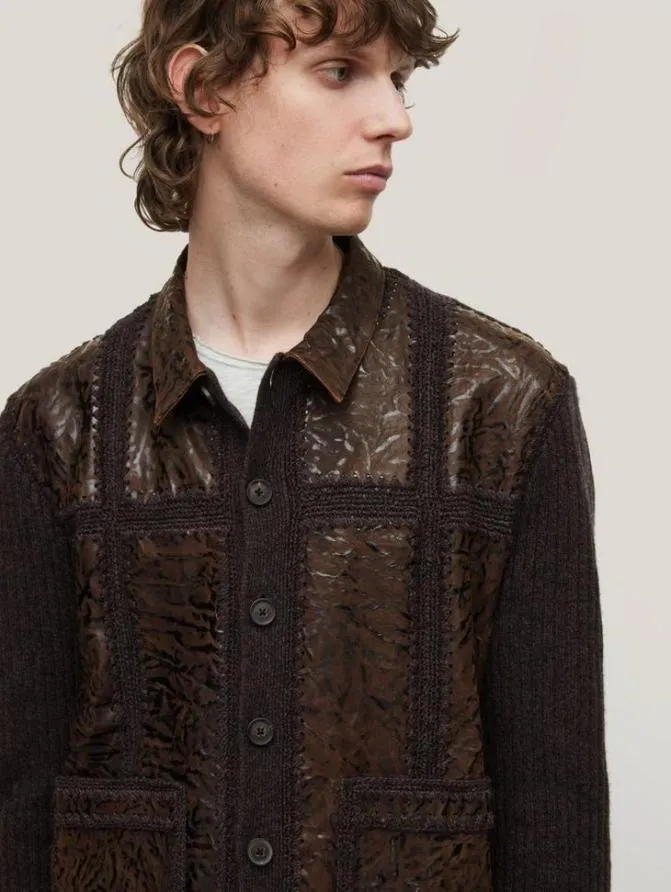 ELLINGTON SHIRT JACKET Mocha Clothing John Varvatos TShirts