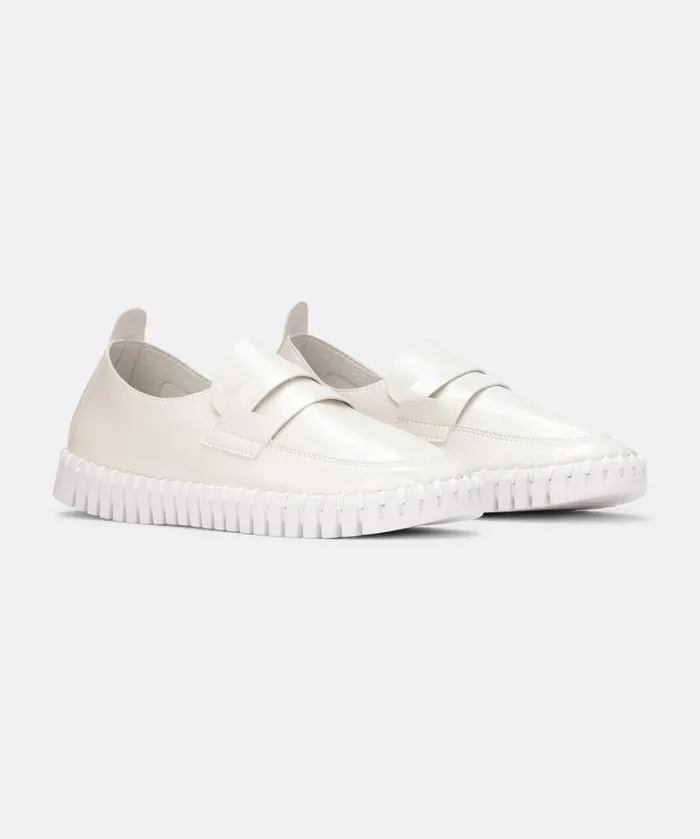 Flats 8211 Milk Creme Shoes Ilse Jacobsen Tulip Flats