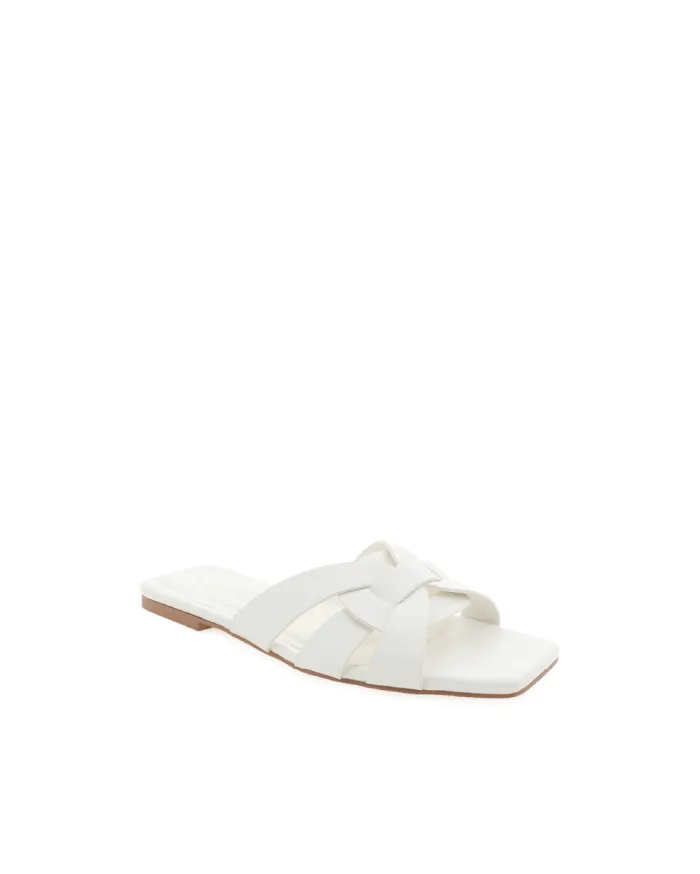 Flats Billini Sandals and Slides RYLEY WHITE