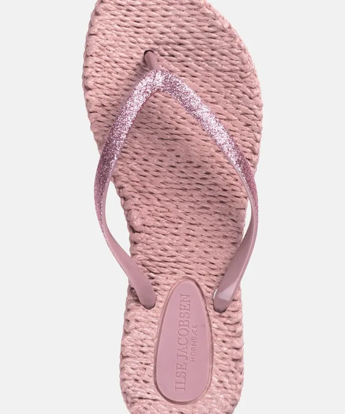 Flip Flop With Glitter 8211 Misty Rose Shoes Ilse Jacobsen Flip Flops Flip Flop With Glitter 8211 Misty Rose Shoes Ilse Jacobsen Flip Flops