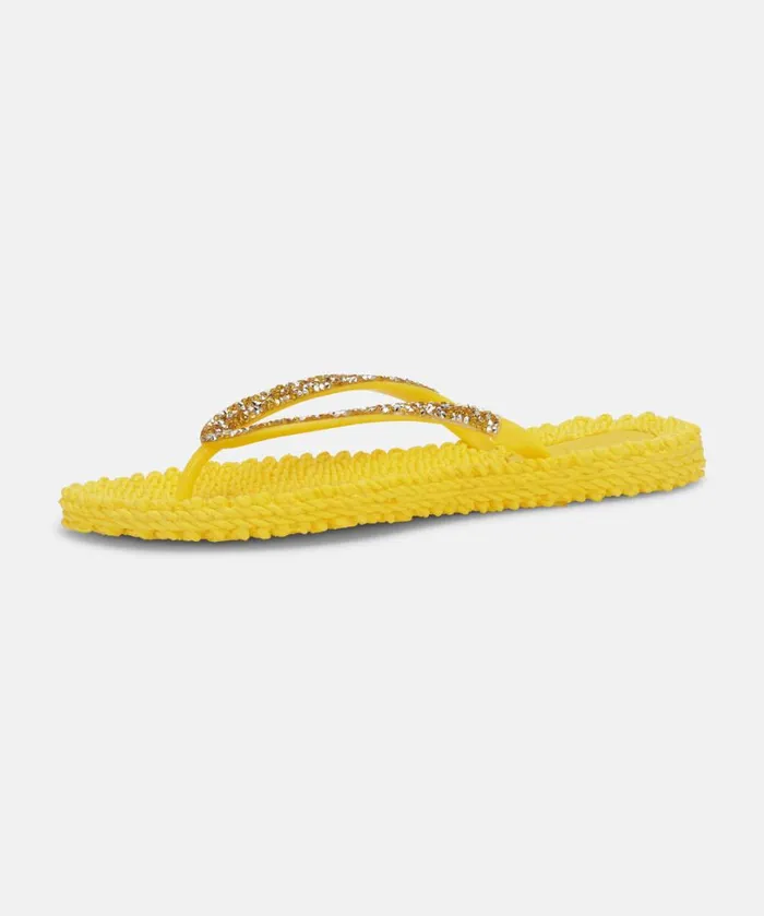 Flip Flop With Glitter 8211 Yellow Shoes Ilse Jacobsen Flip Flops Flip Flop With Glitter 8211 Yellow Shoes Ilse Jacobsen Flip Flops