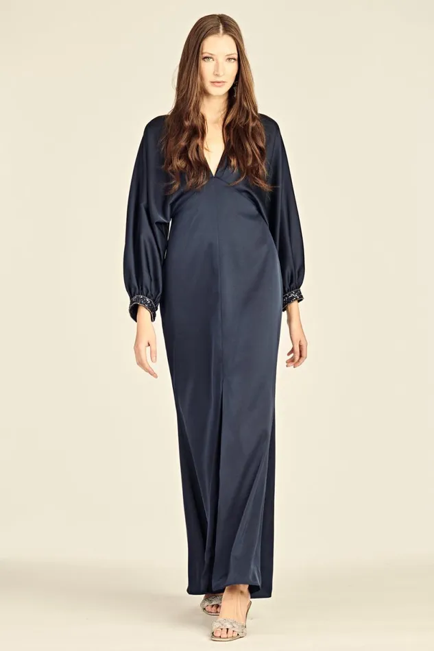 Formal Women Sachin and Babi Maia Gown 8211 Midnight