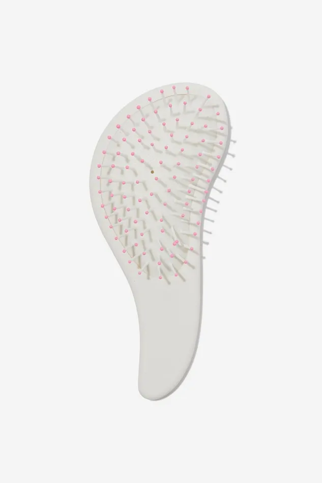 Girls 214 Hair Accessories Cotton On Detangle Brush Itty Bitty Floralwhite