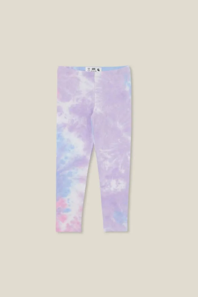 Girls 214 Leggings Pants and Jeans Cotton On Huggie Tights Lilac Droptie Dye