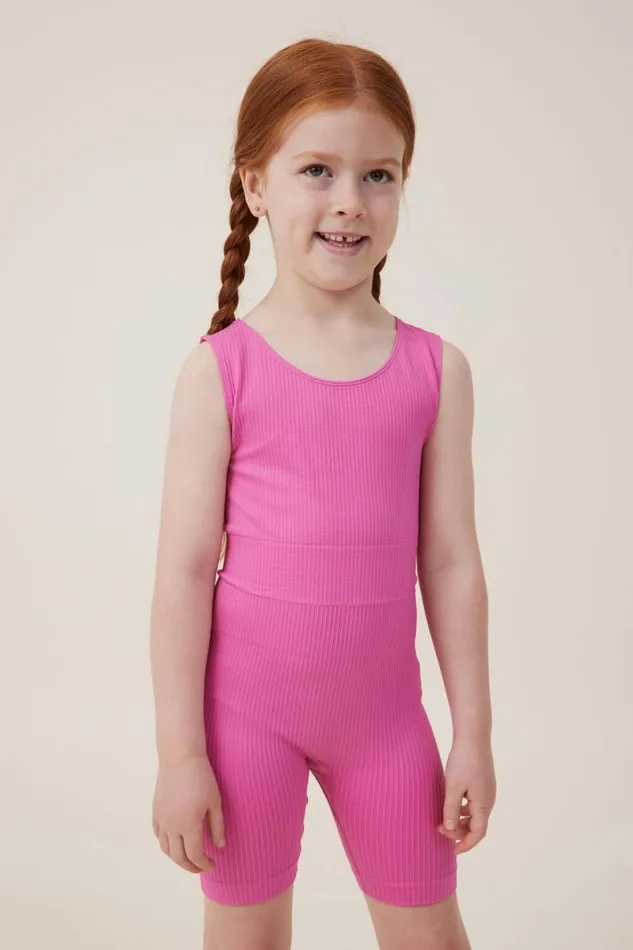 Girls 214 Tops and TShirts Cotton On Imani Seamfree Top Raspberry Pink
