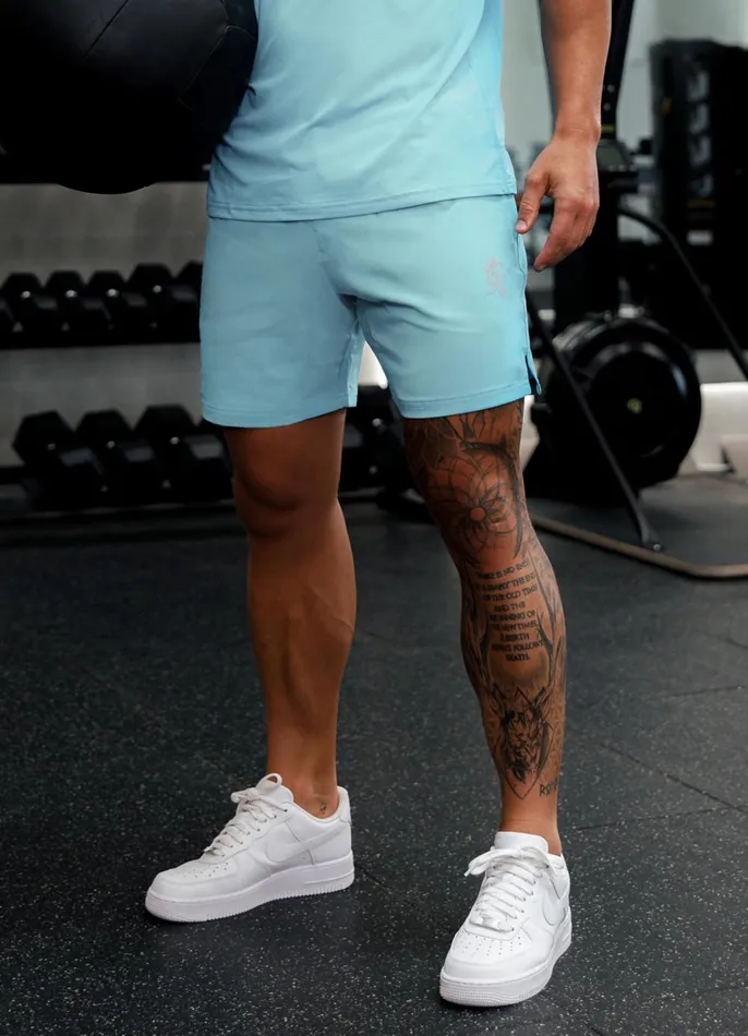 Gym King Gymwear Men Energy Short 8211 6039039 8211 Aqua Sky