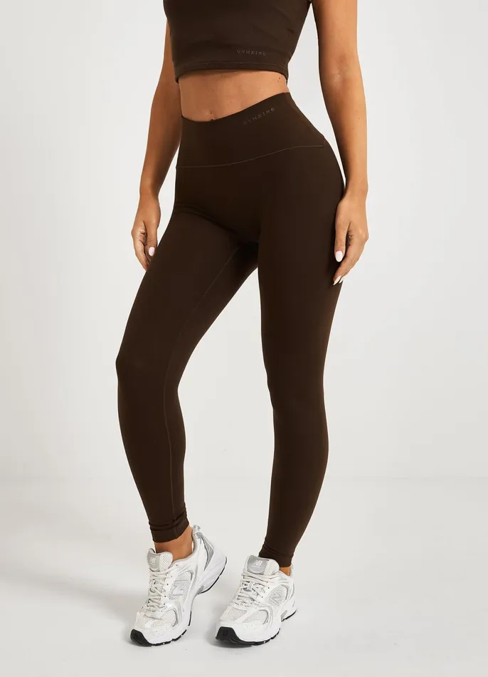 Gym King Leggings Women Peach Luxe Legging 8211 Cocoa Luxe