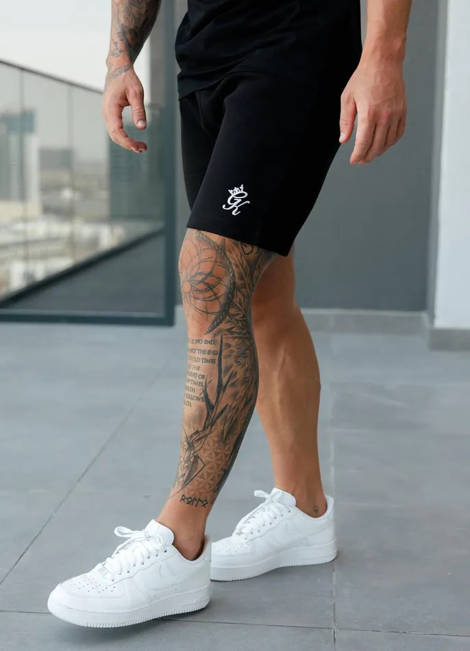 Gym King Shorts Men Fundamental Fleece Short 8211 Black