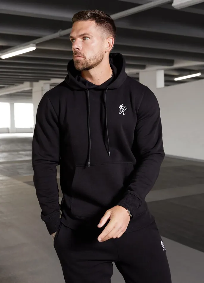 Gym King Sweatshirts and Hoodies Men Fundamental Fleece Hood 8211 Black