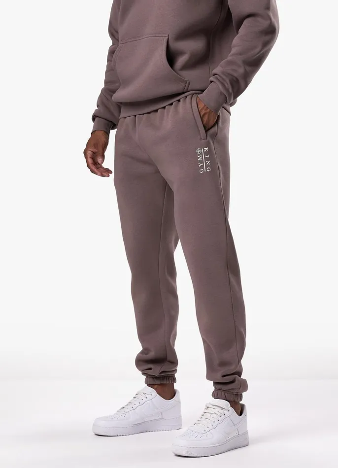 Gym King Tracksuit Bottoms Men Division Jogger 8211 Iron