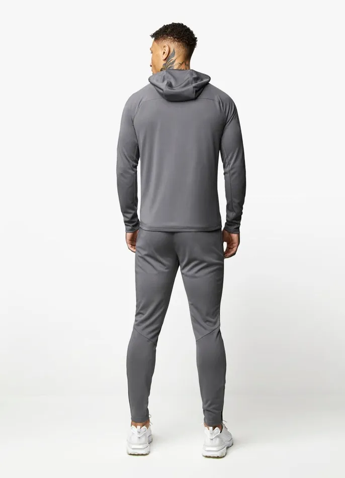 Gym King Tracksuit Tops Men 365 Lightweight Poly Training Hood 8211 Graphite