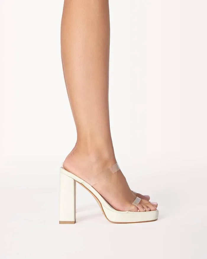 Heels Billini Block Heels TAMIRA BONECLEAR