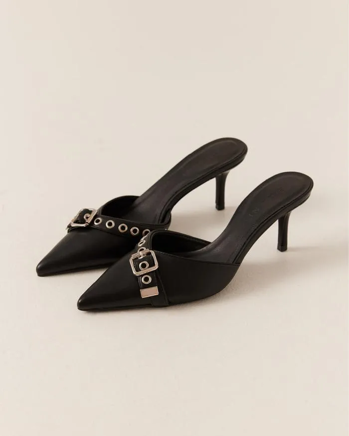 Heels Billini Stiletto Heels DAIJA BLACKSILVER