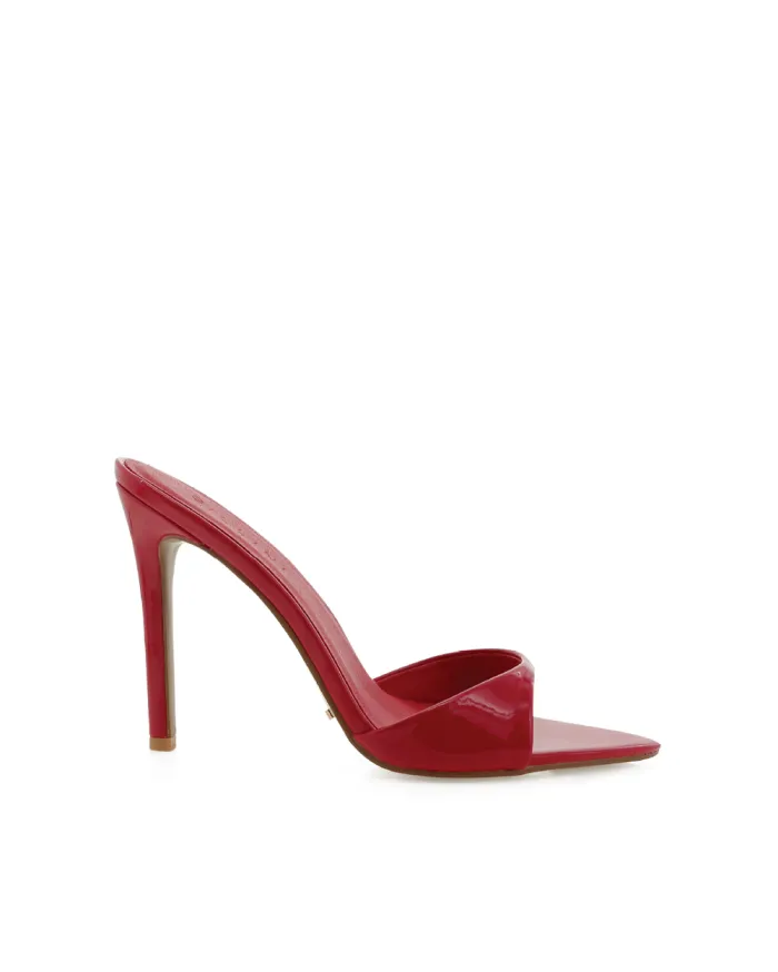 Heels Billini Stiletto Heels QUINBY STRAWBERRY PATENT