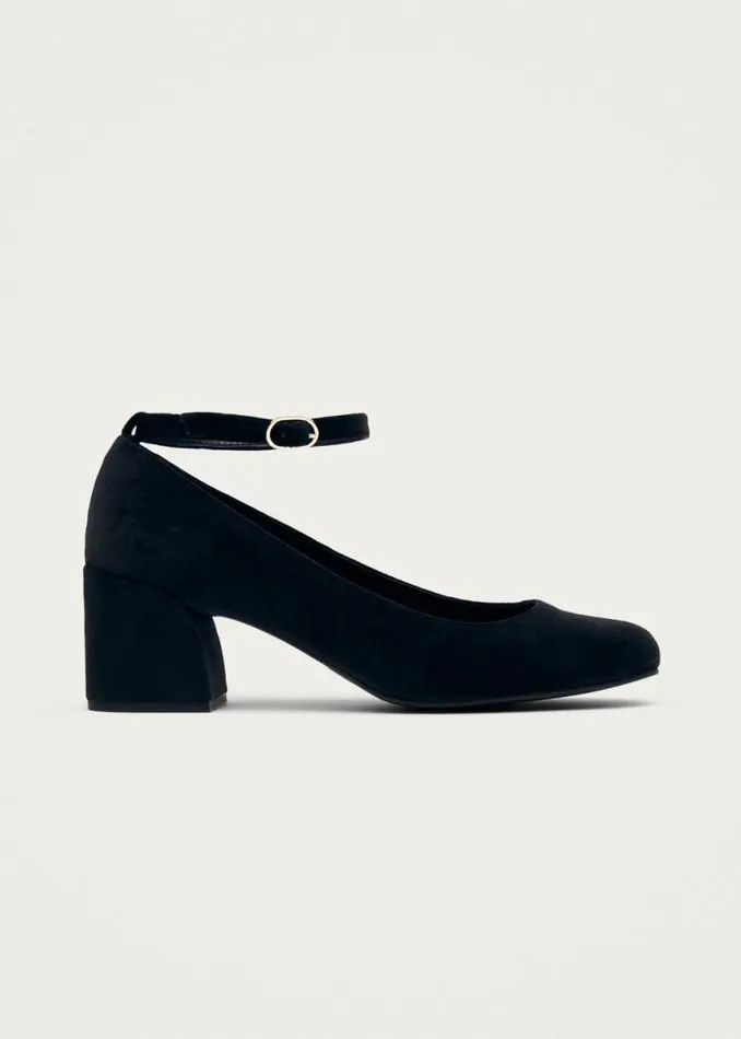 Heels Women ALOHAS Antoine Velvet Black Pumps