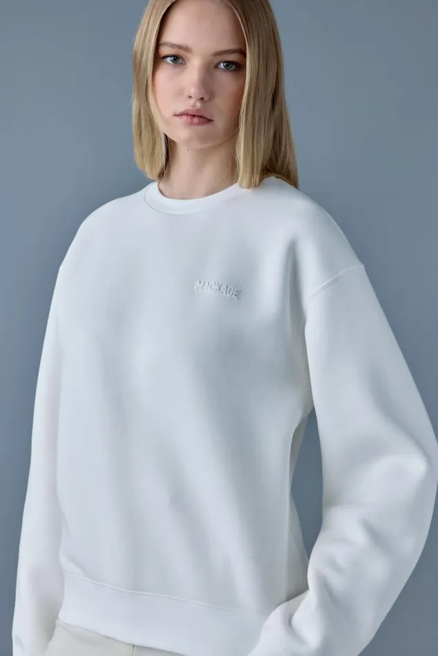 Hoodies and Tops Women Mackage JULIAN DoubleFace Jersey Sweatshirt Trench Hoodies and Tops Women Mackage JULIAN DoubleFace Jersey Sweatshirt Trench