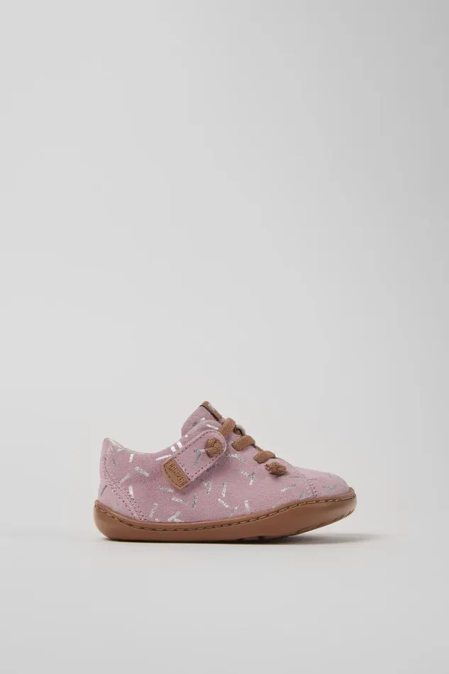 Hook And Loop Kids Camper Peu Multicolor Nubuck Shoes Hook And Loop Kids Camper Peu Multicolor Nubuck Shoes