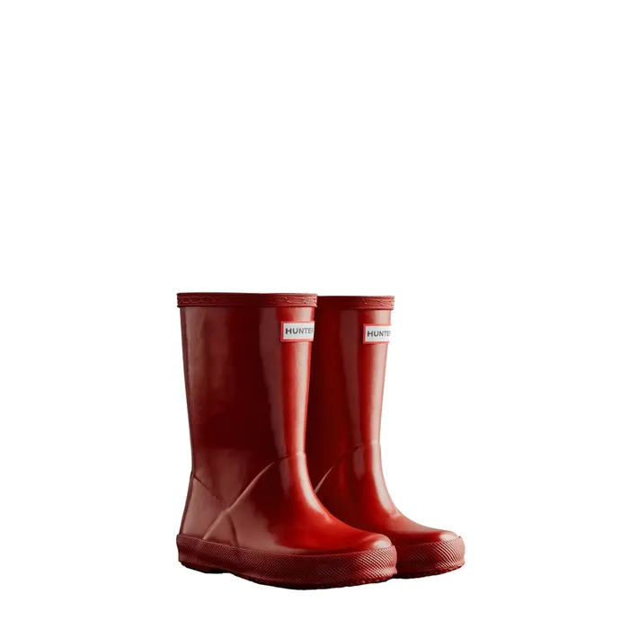 HunterBoots Rain Boots Kids Kids First Gloss Rain Boots