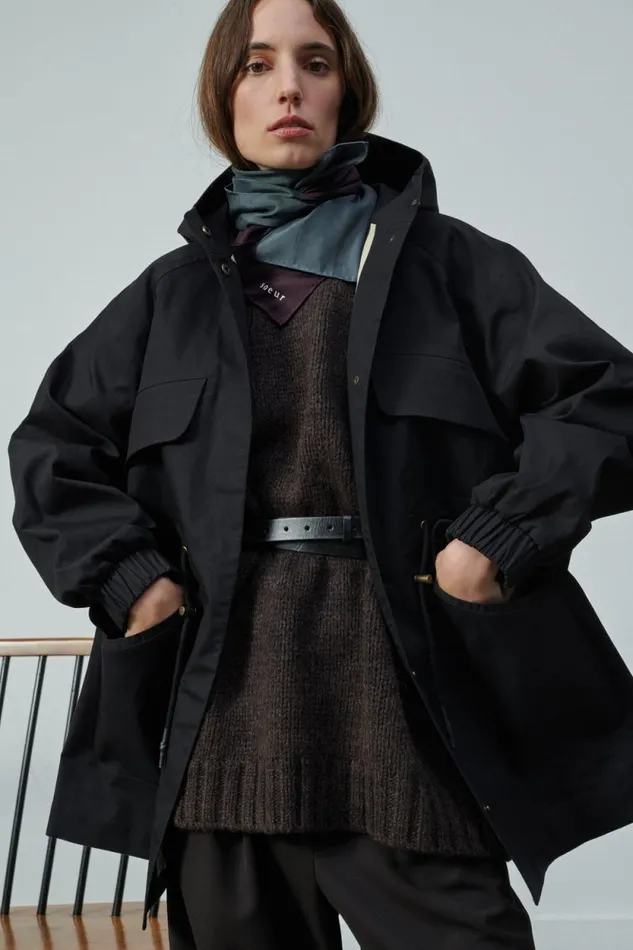 Jackets and Coats Women Soeur SEATTLE COAT Blackbrown